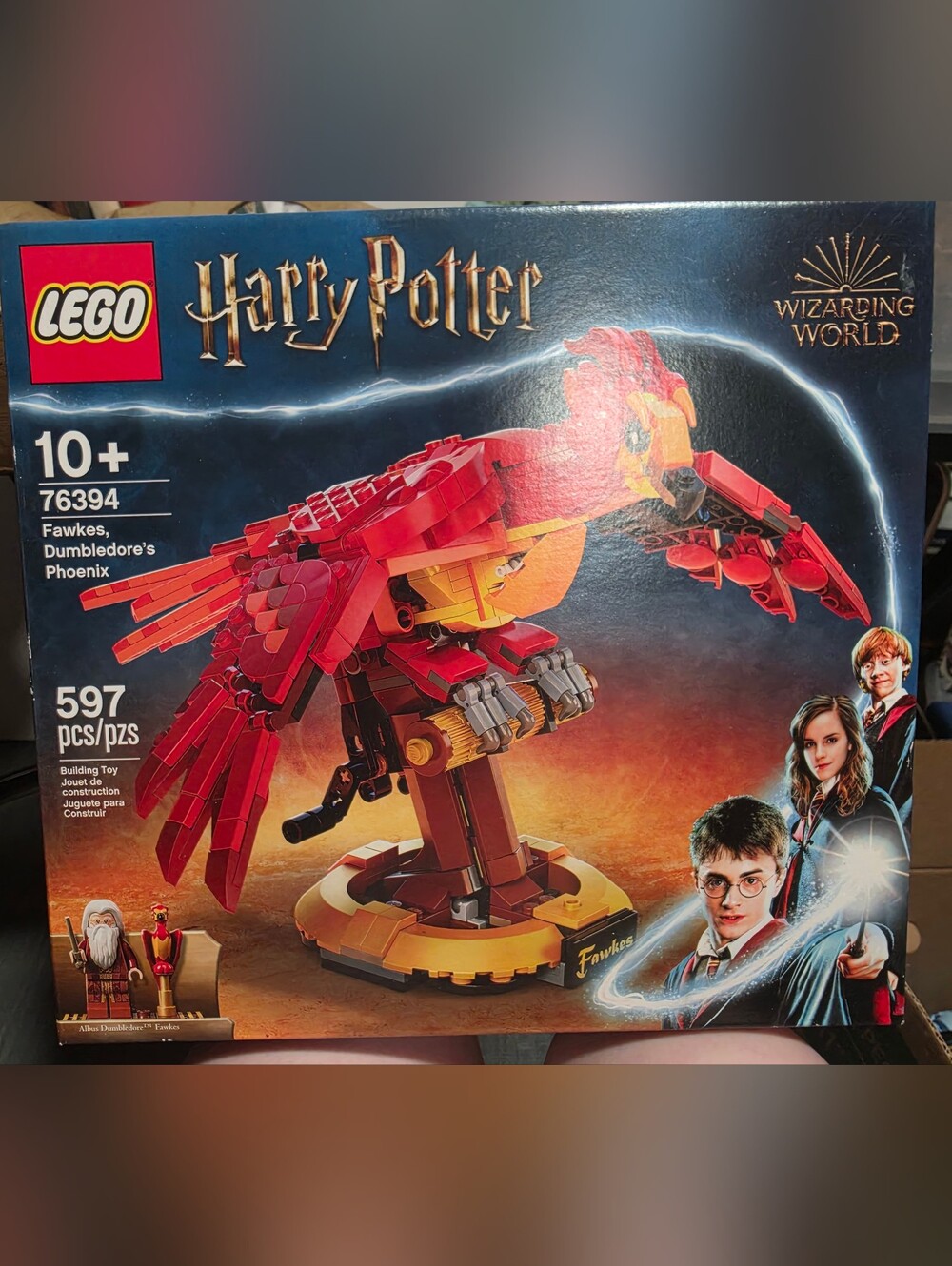 NEW Retired Sealed LEGO Harry Potter Fawkes Dumbledore's Phoenix 76394